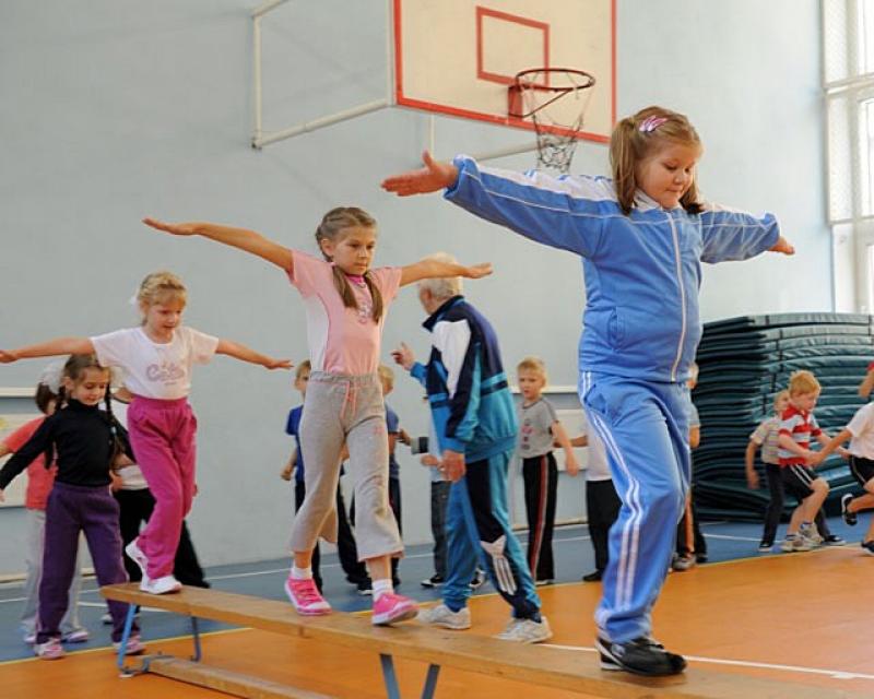 Спорт и физкультура в школе.